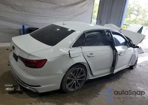 2018 Audi S4 Premium Plus from USA, damaged, VIN WAUB4AF40JA002871
